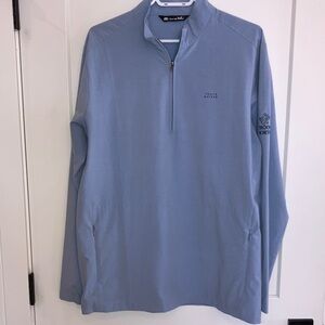 Travis Mathew Fin Quarter Zip Golf Pullover Size Large